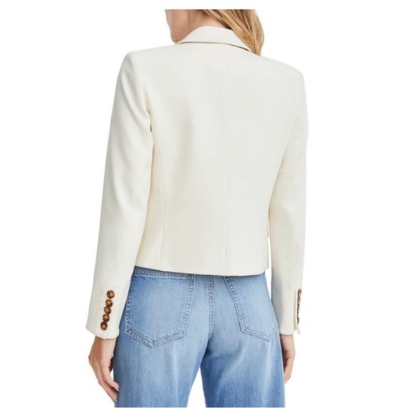 Veronica Beard | Boon Cropped Jacket in Ecru Size 14 . I jus need to size down - Picture 6 of 6